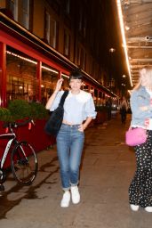Lily Allen Night Out - J Sheekey Restaurant in London 08/05/2021
