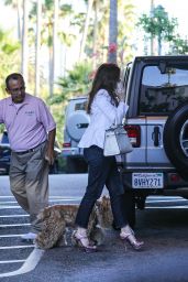 Lisa Vanderpump and Her Husband Ken Todd at The Beverly Hills Hotel 08/04/2021
