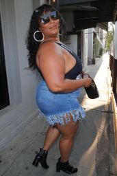 Lizzo at Craigs in West Hollywood 08/23/2021