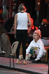 Lottie Moss at Gold Restauarnt in Notting Hill 08/23/2021