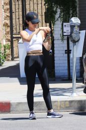 Lucy Hale - Grabs an Iced Coffee in LA 08/05/2021