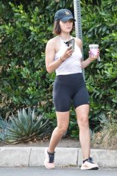Lucy Hale - Hike in Los Angeles 08/19/2021