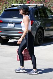 Lucy Hale in a Gym Ready Outfit - Los Angeles 08/05/2021