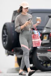 Lucy Hale - Out for Coffee in LA 08/09/2021
