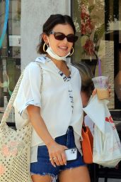 Lucy Hale - Shopping in Los Angeles 08/08/2021