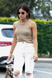 Lucy Hale Street Style - Beverly Hills 08/11/2021