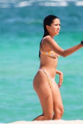 Maia Reficco in a Bikini at the Beach in Miami 07/31/2021