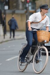 Melia Kreiling Riding a Bike - "Mammals" Set in London 08/03/2021