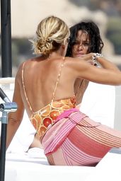 Michelle Rodriguez and Raffaella Zardo - Cruise Around Maddalena