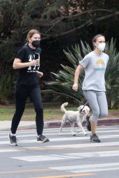 Natalie Portman and Ellen Pompeo - Hike Together in Los Feliz 08/22/2021