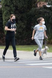 Natalie Portman and Ellen Pompeo - Hike Together in Los Feliz 08/22/2021