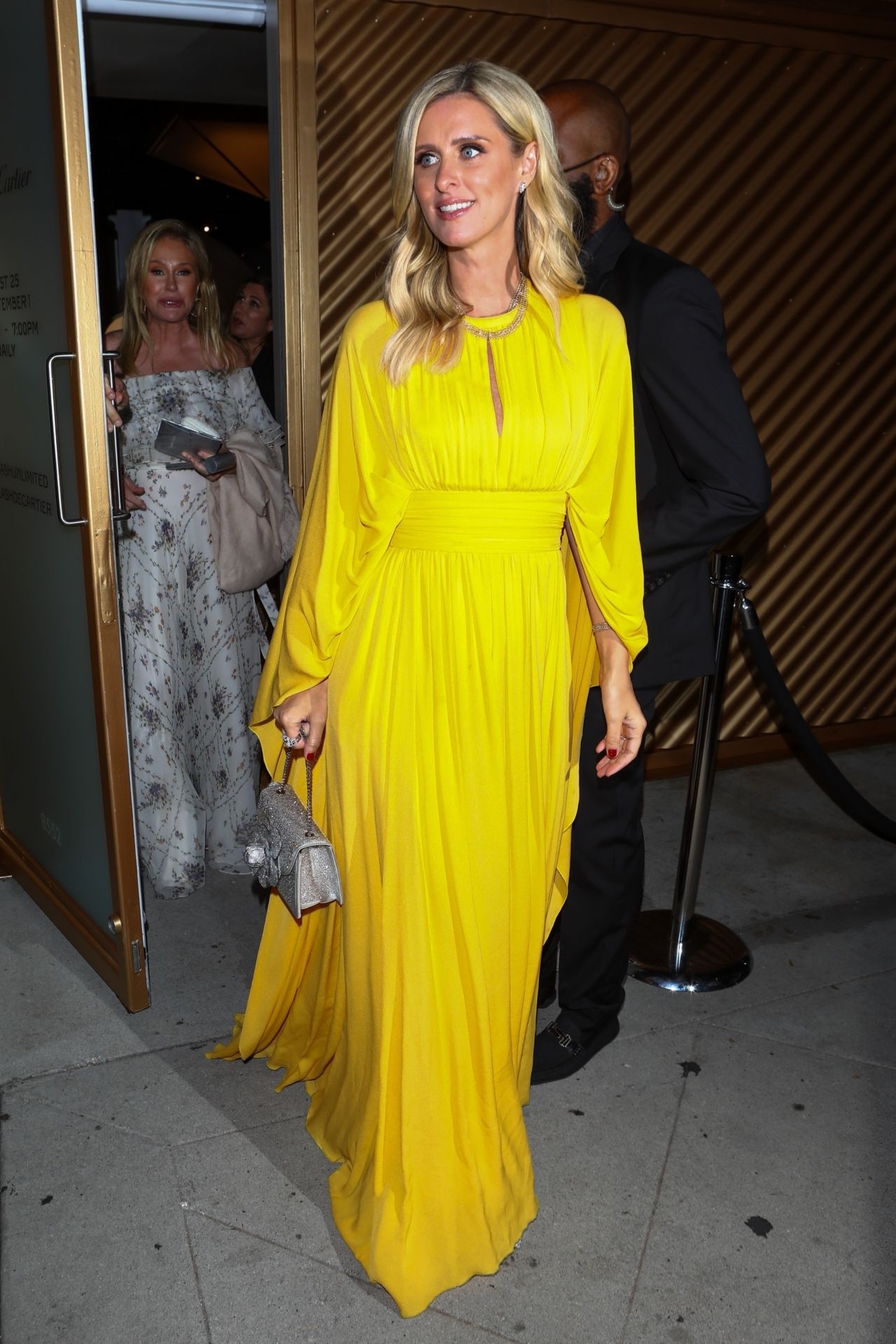 Nicky Hilton in a Yellow Dress - Cartier Event in LA 08/24/2021 ...