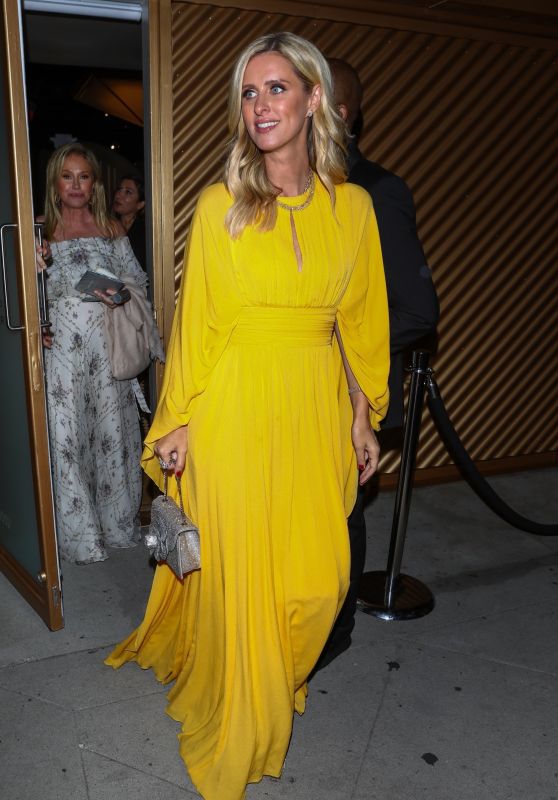 Nicky Hilton in a Yellow Dress - Cartier Event in LA 08/24/2021