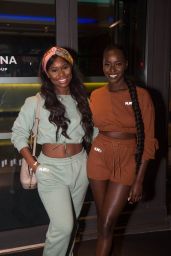 Priscilla Anyabu and Big T " - "MTV The Challenge" Episode 1 Exclusive Screening in London 08/16/2021