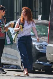 Rose Leslie - Out in New York 08/13/2021