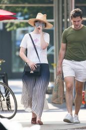 Rose Leslie - Out in New York 08/26/2021