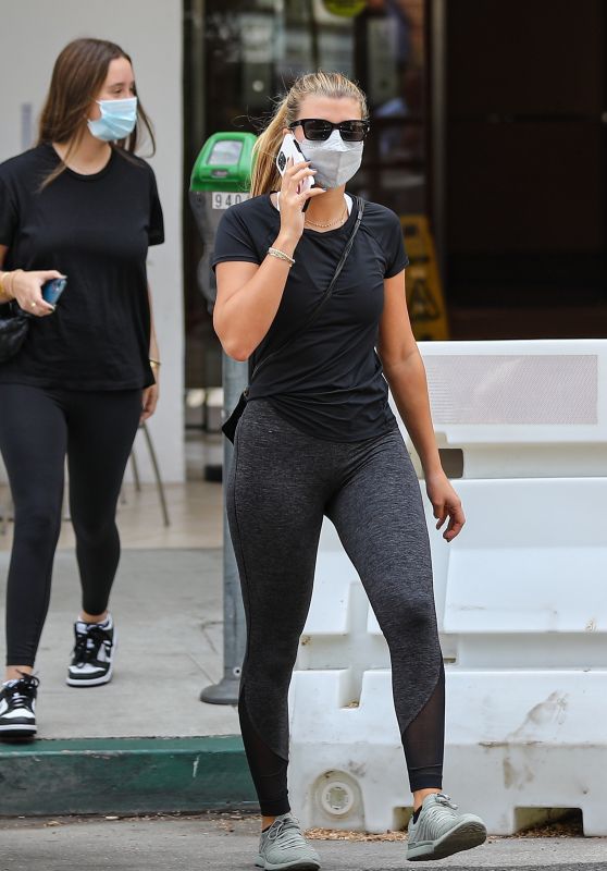 Sofia Richie at Croft Cafe in Beverly Hills 08/16/2021