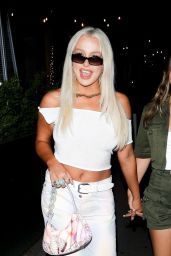 Tana Mongeau - Mr. Chow in Beverly Hills 08/07/2021