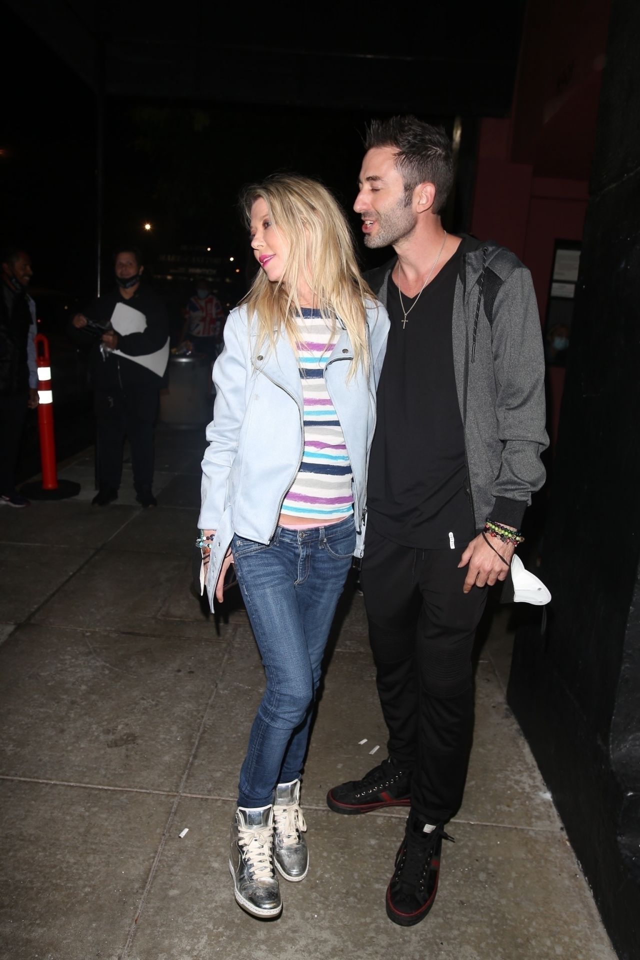 Tara Reid and Her Boyfriend Nathan Montpetit-Howard - Night Out in