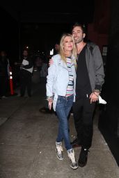 Tara Reid and Her Boyfriend Nathan Montpetit-Howard - Night Out in Hollywood 08/22/2021