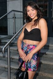 Vanessa Bauer in a Tiny Cropped Top and Mini Skirt at the Six by Nico Restaurant Launch in London 08/06/2021