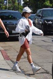 Vanessa Hudgens in Workout Gear - West Hollywood 08/25/2021