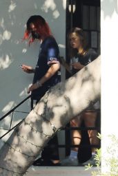 Addison Rae - Leaving a Hair Salon in West Hollywood 09/17/2021