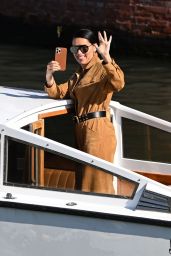 Adriana Lima - Arrives at the 78th Venice International Film Festival 09/02/2021