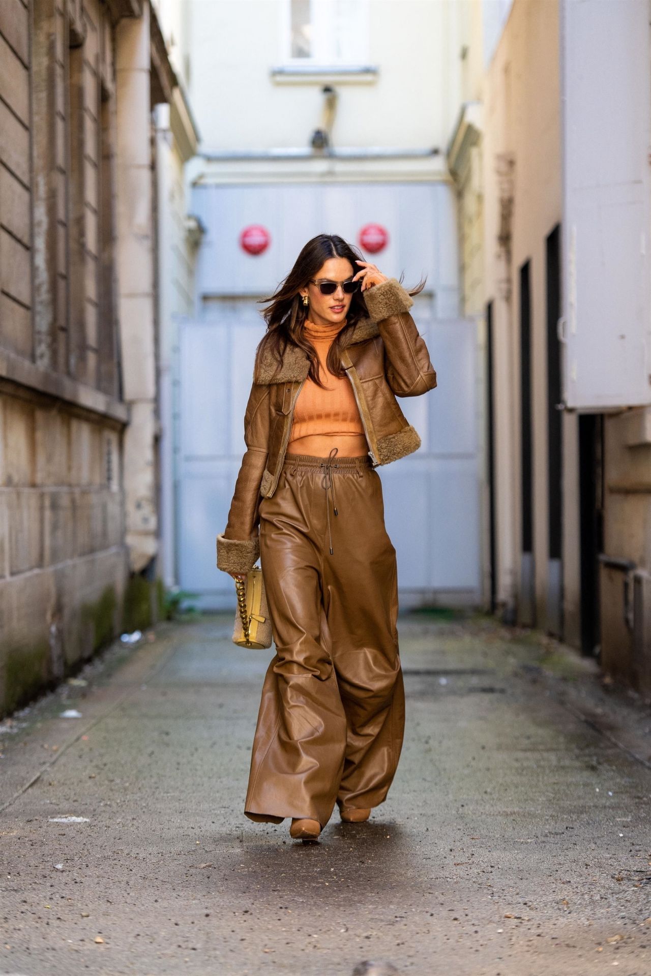 Alessandra Ambrosio is Stylish - Paris 09/29/2021 • CelebMafia