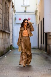 Alessandra Ambrosio is Stylish - Paris 09/29/2021