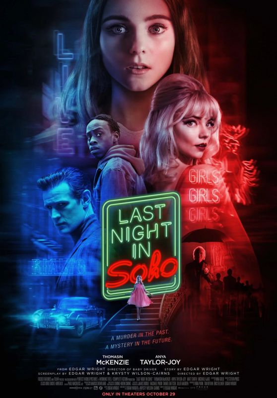 Anya Taylor-Joy and Thomasin McKenzie - "Last Night in Soho" Posters and Teaser Trailer