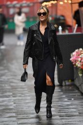 Ashley Roberts in a High Split Comfy Dress - London 09/27/2021