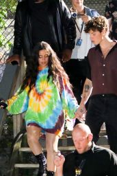 Camila Cabello and Shawn Mendes at the Global Citizens Concert in New York 09/25/2021