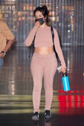 Camila Cabello in Travel Outfit - JFK Airport in NYC 09/05/2021
