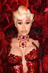 Cardi B – Thierry Mugler: Couturissime Exhibition Opening Ceremony in Paris 09/28/2021