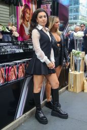 Charli XCX and Addison Rae - Pandora Me Promo in New York City 09/29/2021