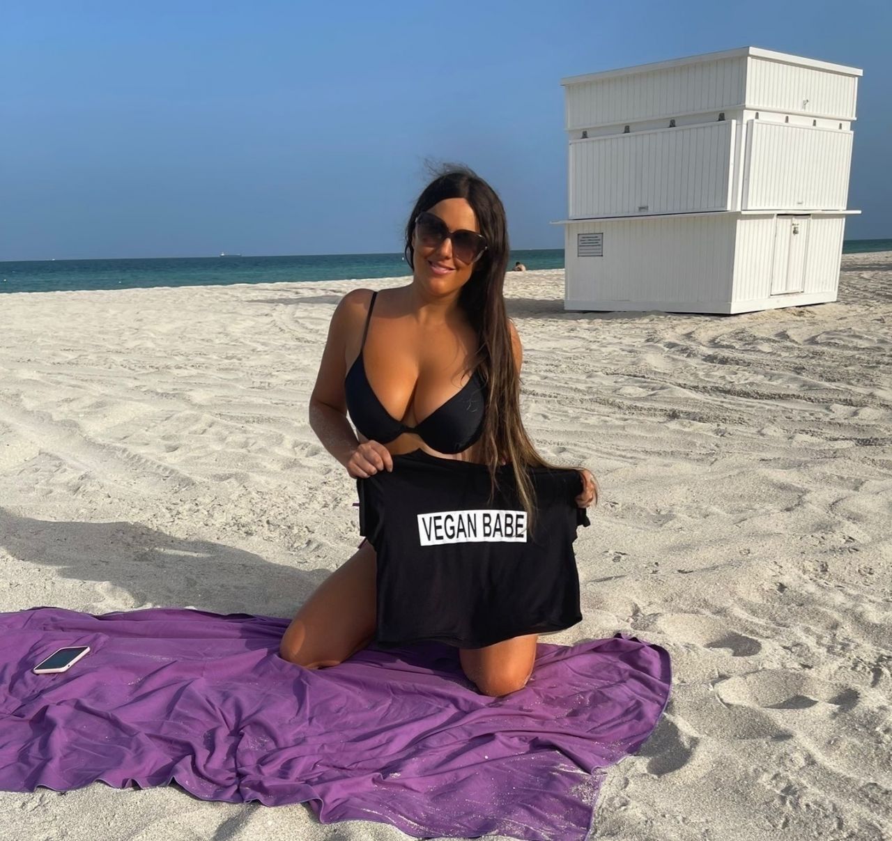 Claudia Romani Photoshoot For Vegan Babe Miami 09222021 • Celebmafia 8517