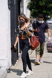 Daniella Karagach at DWTS Rehearsal Studio in LA 09/16/2021