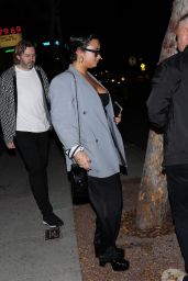 Demi Lovato at Delilah in West Hollywood 09/25/2021