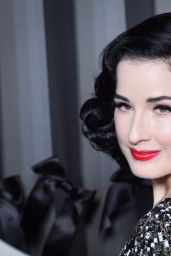 Dita Von Teese - Opening Season Gala at Opera Garnier in Paris 09/24/2021