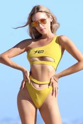 Elena Jole Wearing 138 Yellow Bikini - Photoshoot in Malibu 09/27/2021