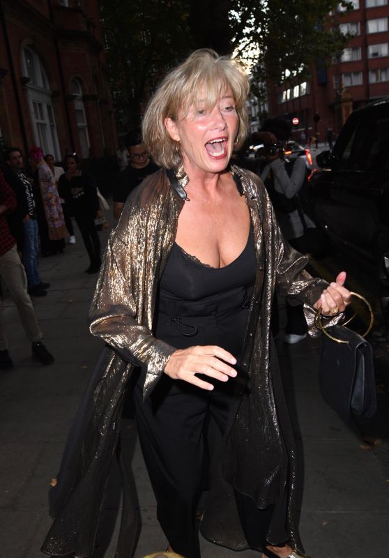 Emma Thompson – Icon Party with Grace Jones in London 09/17/2021