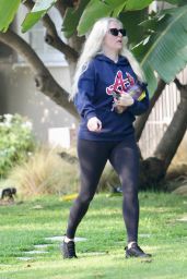 Erika Jayne in Workout Ready Outfit - Beverly Hills 09/20/2021