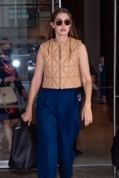 Gigi Hadid - Leaving the Altuzarra Fashion Show in NYC 09/12/2021