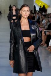 Irina Shayk Walks Max Mara Ready to Wear Spring/Summer 2022 Fashion Show in Milan 09/23/2021