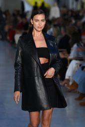 Irina Shayk Walks Max Mara Ready to Wear Spring/Summer 2022 Fashion Show in Milan 09/23/2021
