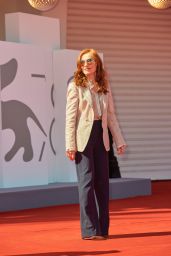 Isabelle Huppert - "Les Promesses" Premiere at the 78th Venice International Film Festival 09/01/2021