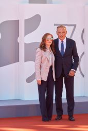 Isabelle Huppert - "Les Promesses" Premiere at the 78th Venice International Film Festival 09/01/2021