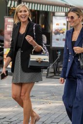 Jenni Falconer and Zoe Hardman - Out in London 09/03/2021