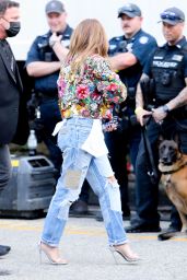 Jennifer Lopez - Arrives at the 2021 Global Citizen Live Festival in New York 09/25/2021